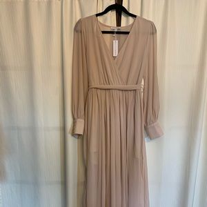 Baltic Born Celine Maxi Dress in Natural